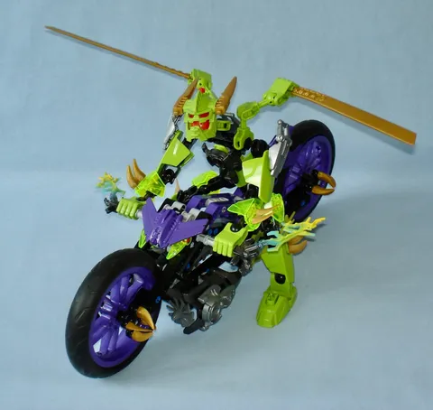 Lego Hero Factory Vehicle  6231 SPEEDA DEMON Bionicle Nitro Rocket MotorBike