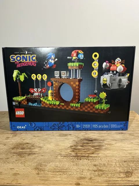 LEGO Ideas: Sonic The Hedgehog 21331 Brand New Sealed In Box 1125 Pieces Age 18+
