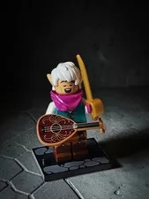 🔥LEGO Elf Bard minifigure CMF Dungeons & Dragons 71047 