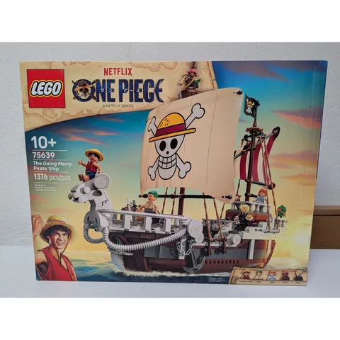 LEGO One Piece The Going Merry Pirate Ship 75639 Set 1376 pcs + Posters Sealed
