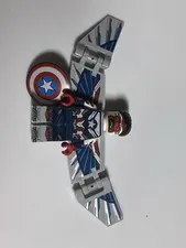 Lego 71031 Sam Wilson Minifigure, Captain America. Marvel Series 1 CMF (Genuine)