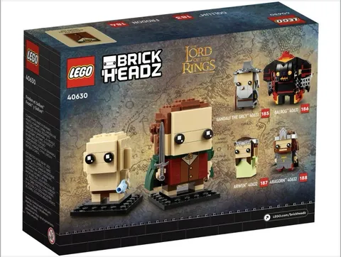 LEGO BrickHeadz 40630 Frodo & Gollum Lord of the Rings NEW Sealed Retired