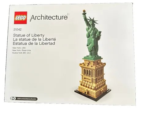 LEGO Statue of Liberty BUILDING INSTRUCTIONS MANUAL ONLY 21042 Booklet