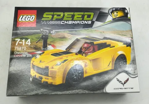 LEGO 75870 Chevrolet Corvette Z06 MISB NEW Speed Champions EOL RARE