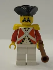 LEGO Imperial Guard Officer Minifig PI065 Pirates 6247 6279 1872 6237 6252 6266