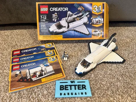 LEGO 31066 Creator Space Shuttle Explorer Complete With Manual, Box & Minifigure