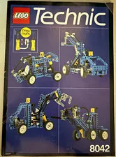 LEGO Technic 8042 Illustrated Instruction Manual Booklet