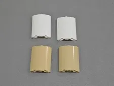 Lego 30562 Tan White Cylinder Quarter 4 x 4 x 6 - 2 each / total 4 NEW