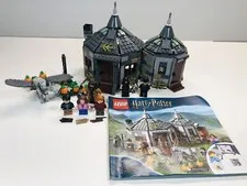 Lego Harry Potter: Hagrid’s Hut: Buckbeak’s Rescue 75947 Complete W/instructions