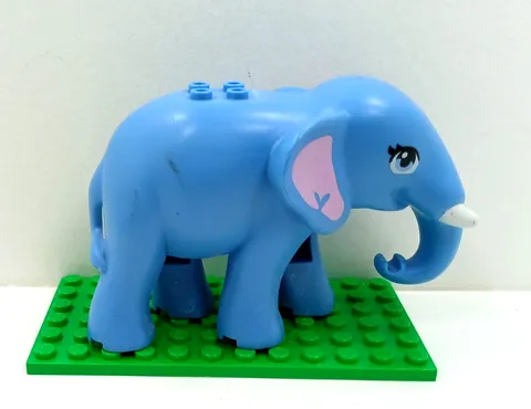 LEGO Friends Large Blue Elephant From Jungle Rescue Base Set 41424