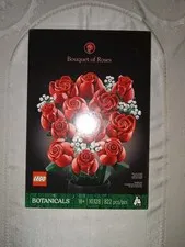 LEGO Bouquet of Roses 10328 Red Botanical Complete Set 822 Pcs NIOB