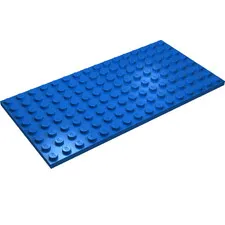 10x LEGO® Part 92438 - Plate 8 x 16