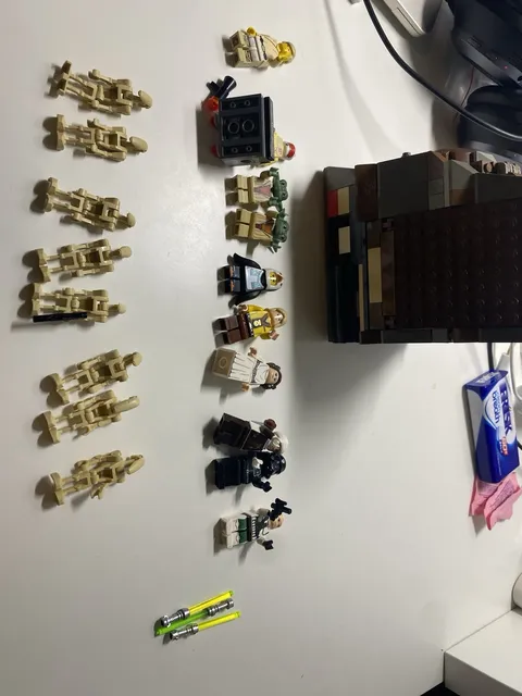 LEGO Star Wars Minifigure Lot - all figs in good condition+1/2of 2001 MTT