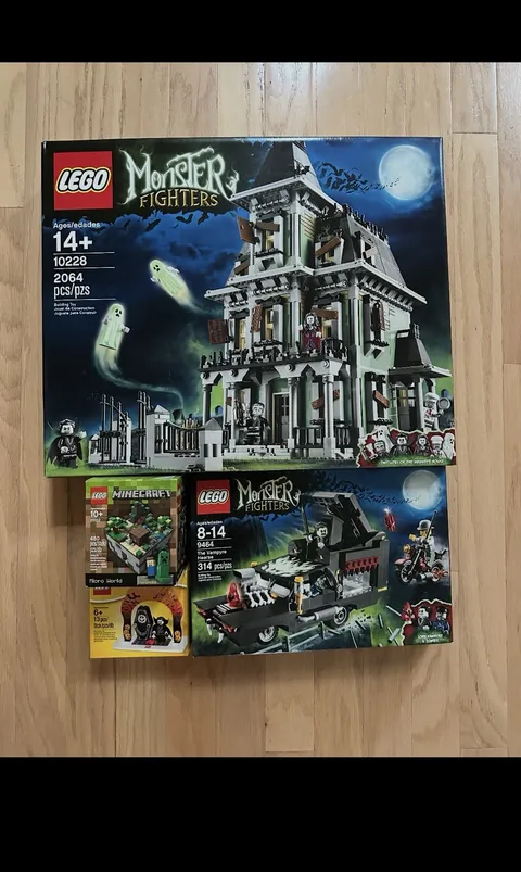 lego monster fighters 4pc Total