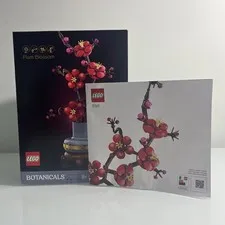 LEGO EMPTY BOX and MANUAL Only Plum Blossom Building Set 10369 No Legos