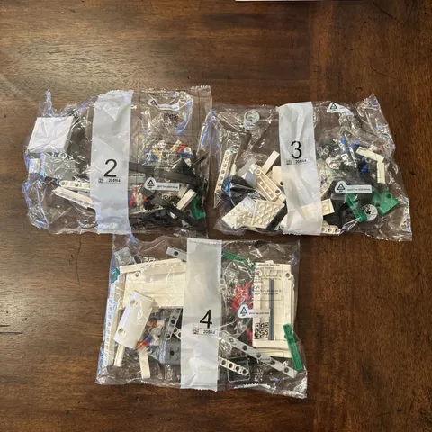 Lego 3 Sealed Bag Lot 2 3 4 205R4 2017 Partial Set Sealed Unidentified