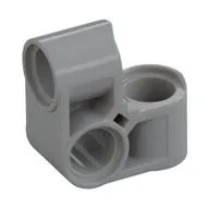 LEGO Part 44809 - Light Bluish Gray Technic Pin Connector Perpendicular 2 x 2 Be