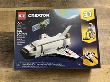 LEGO Creator 3-in-1 Space Shuttle 31134 Complete Set 144 Pieces