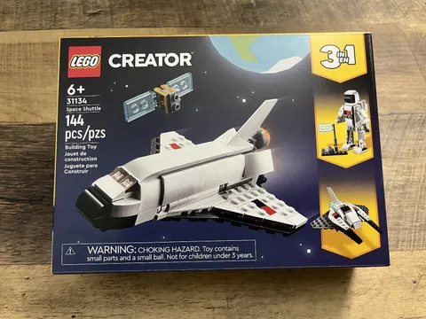 LEGO Creator 3-in-1 Space Shuttle 31134 Complete Set 144 Pieces