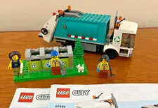LEGO RECYCLING TRUCK (99% COMPLETE ) - READ!!
