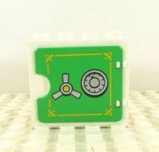 Lego Duplo Item Bank Vault (Window) green/white