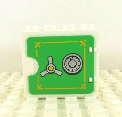Lego Duplo Item Bank Vault (Window) green/white