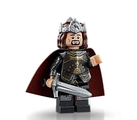 LEGO Lord Of The Rings  11377 Minas Tirith . Lord King Elessar Aragorn