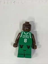 Lego NBA Antoine Walker # 8 Celtics basketball Green Jersey