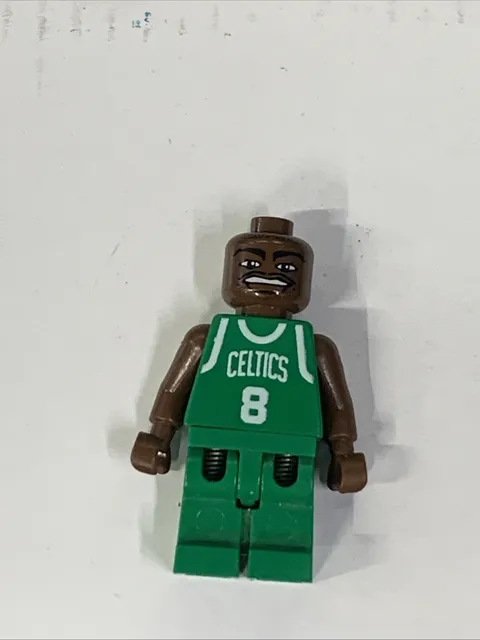 Lego NBA Antoine Walker # 8 Celtics basketball Green Jersey