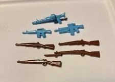 Brick Arms And Assorted Custom Brick Weapons. Preowned Good Condition.