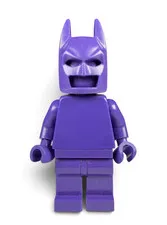 Official LEGO - Purple Monochrome Prototype DC Batman Minifigure - Rare