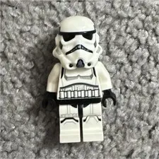 LEGO Star Wars Stormtrooper Minifigure White/Black Plastic Figure 1pc