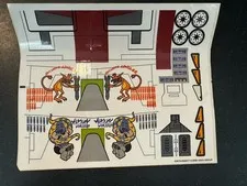 LEGO Star Wars 7676 Republic Attack Gunship ONLY Stickers |Original FREESHIPPING