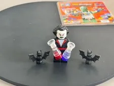 Lego Morbius Minifigure Marvel Spiderman With Accessories from set 76244
