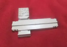 Leg Monorail Track switch  Light Gray
