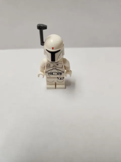 Star Wars Lego White Boba Fett Minfig