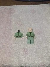 2 Lego Indiana Jones Soldier Torsos With One Head And One Pair Of Legs