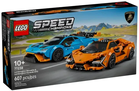 LEGO SPEED CHAMPIONS 77238 - LAMBORGHINI REVOLT & HURRICAN STO