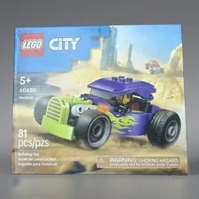 LEGO City 60485 Hot Rod Sealed Set | 81 Pieces | Ages 5+