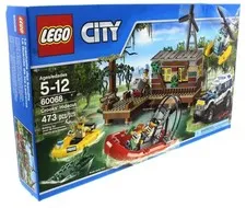 LEGO City 60068 Crooks' Hideout 100% Complete Retired Rare Set w/Box/Alligator