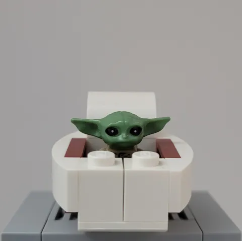 LEGO Star Wars |  Din Grogu The Child Baby Yoda Minifigure sw1113 in Hover Pram