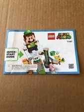 LEGO Super Mario 71387 Luigi Quick Start Guide - Manual Only / No LEGO Set