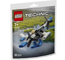 White Seaplane LEGO Technic 30736 Paper bag New Sealed