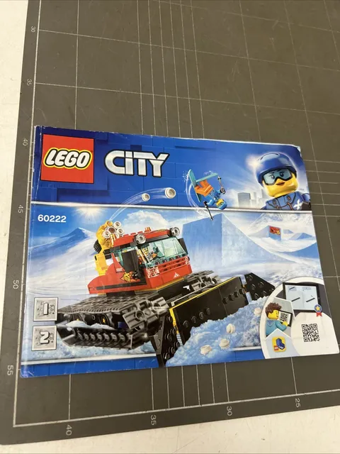VINTAGE TOY LEGO MANUAL INSTRUCTIONS BOOKLET ART CITY 60222