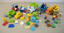 Lego Duplo 10886 Car Creations 10945 Garbage Truck 10812 Truck & Excavator
