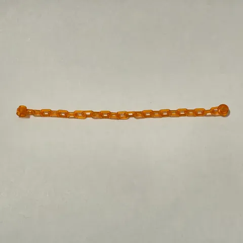 Lego 30104 60169 Transparent Orange Replacement Add-on Piece Part