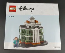 Lego THE HAUNTED MANSION Replacement Instruction Manual Book 40521 Disney