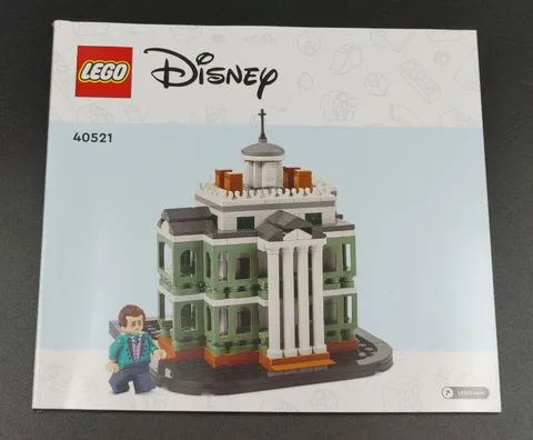 Lego THE HAUNTED MANSION Replacement Instruction Manual Book 40521 Disney