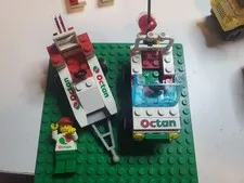Vintage (1993) LEGO Town - Harbor themed set 6663 Wave Rebel - Rare!