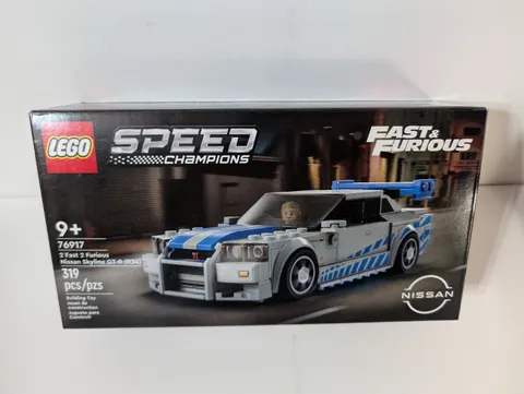 LEGO 76917 Nissan Skyline GT-R (R34) NEW & SEALED Speed Champions 2Fast2Furious